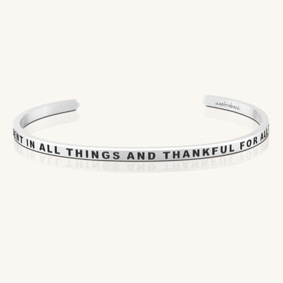 Be Present In All Things And Thankful For All Things