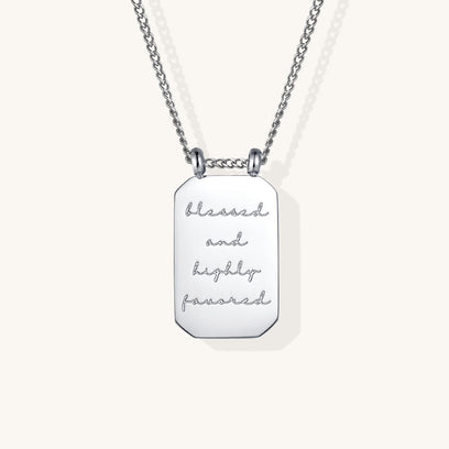 Blessed And Highly Favored - Necklace