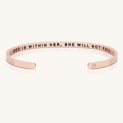 God Is Within Her, She Will Not Fall (within)