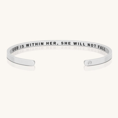 God Is Within Her, She Will Not Fall (within)