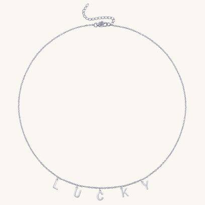 Lucky - Letter Chain necklace