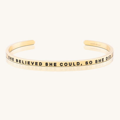 She Believed She Could