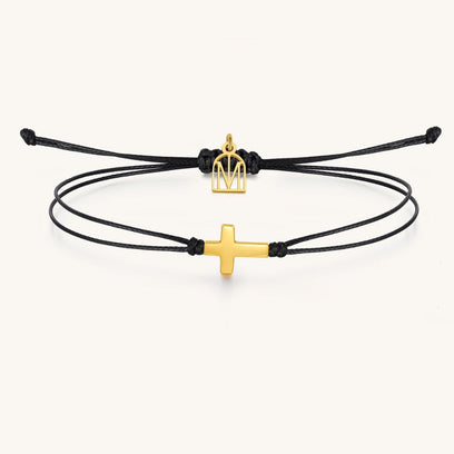 The Cross String Bracelet
