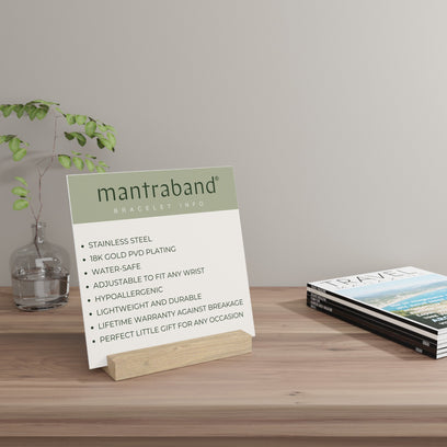 MantraBand Displays with Stand