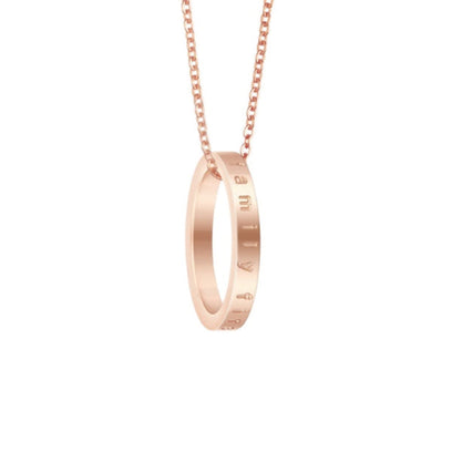 Family First (rose gold)